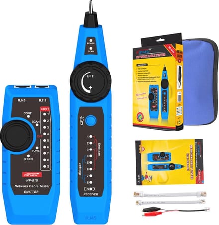 Multifunctionele Netwerktester met Kabelscanner en POE Testfunctie
