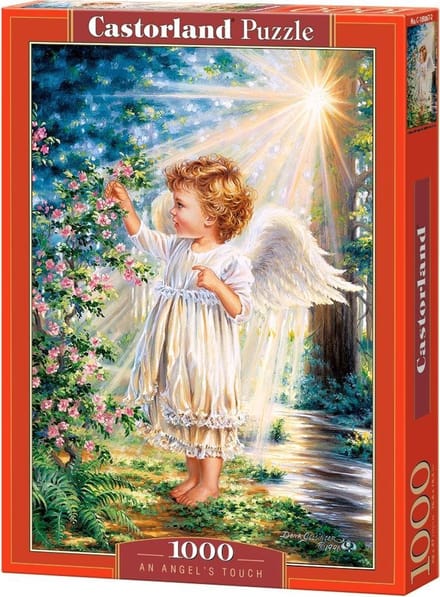 Castorland An Angel’s Touch – Puzzel – 1.000 stukjes – Satijnen afwerking – Perfecte pasvorm – Europese kwaliteit