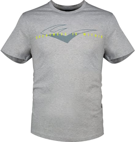Everlast Jersey T-shirt Met Korte Mouwen Grijs M Man