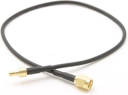 adapterkabel 30 cm SMB M - SMA M