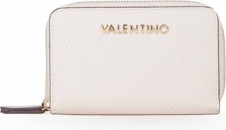 VALENTINO Portemonnee Posillipo Zip Around Wallet Ecru Beige
