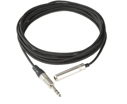MUSIC STORE koptelefoonverl.jack 6,3/ jack 6,3 6m - Audio kabel