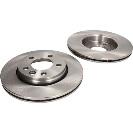 Remschijf ABE C4W013 achter, geventileerd, sterk gecarboniseerd, 1 Stuk
