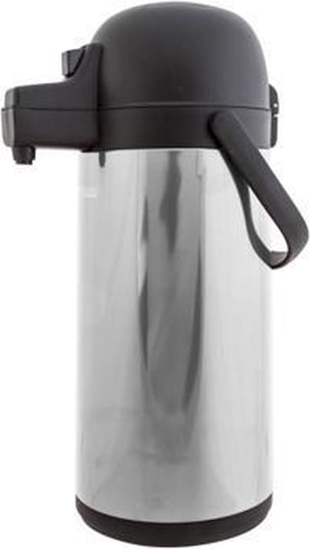Thermos Pompthermos Alu 1,9l Met Drukknop