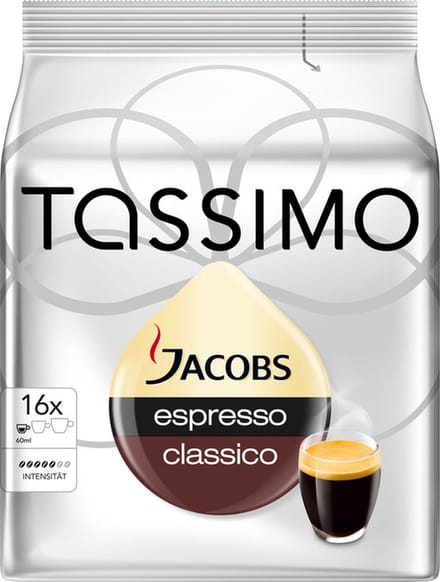 Tassimo - Jacobs Espresso Classico  - 16 T-Discs