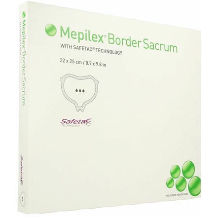 Mepilex Border Sacrum Ster 16,0x20,0 5 282060