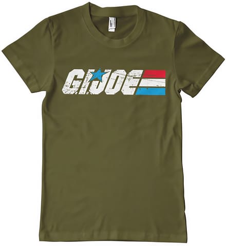 G.I. Joe T-shirt met gewassen logo