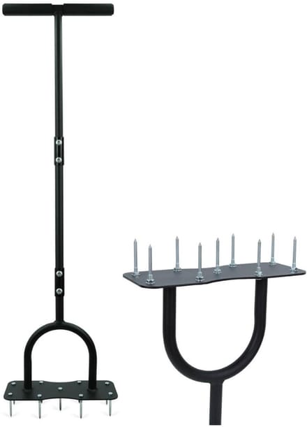 MRKK® Prikrol - Gazonbeluchter - Gras Beluchten - Gazon Beluchter - Zwart
