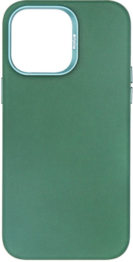 Rixus Classic 02 Case With MagSafe For iPhone 12 Pro Max Green