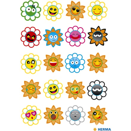 Etiket HERMA 3668 crazy zonnen puffy