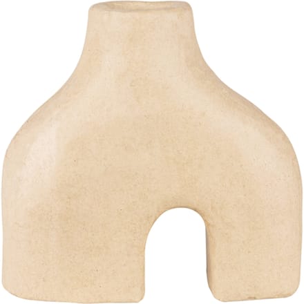 Figuur décopatch vaas dubbele voet 19x7x18cm