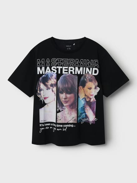 NAME IT - NKFFIDAH CICONS SS NREG TOP SKY - Meisjes - T-shirts