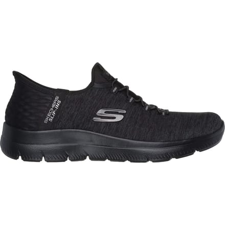 Skechers Slip-ins: Summits dames sneakers - Zwart - Extra comfort - Memory Foam