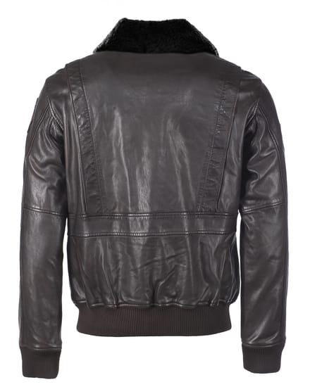 Top Gun leren jas TGJ1001