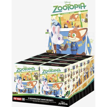 POP MART Zootopia Highlight Moment Series Scènesets Blind Box
