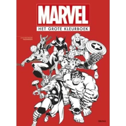 Marvel Het Grote kleurboek Kleurboeken