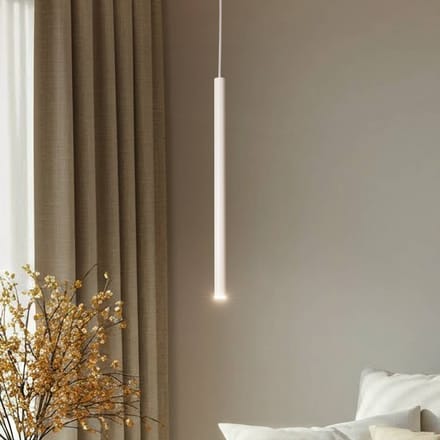 SIGMA Hanglamp Sopel 1, taupe, 1-lamp, staal, G9, Ø 5 cm