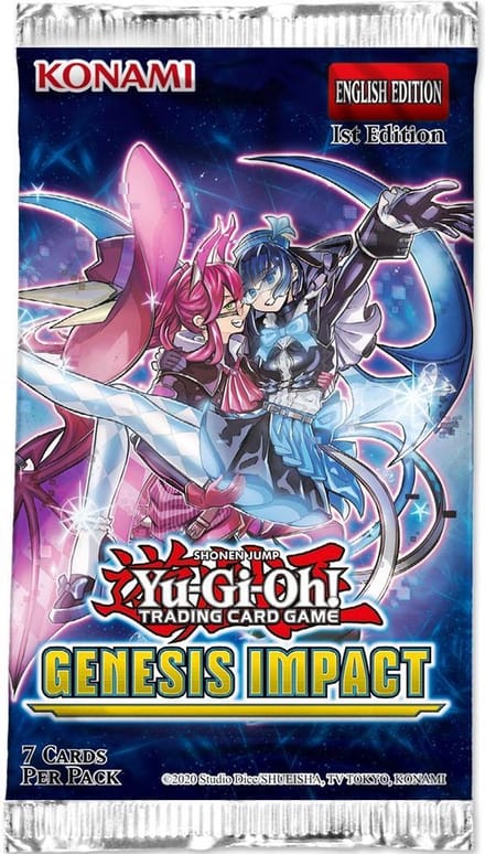 Yu-Gi-Oh! TCG Genesis Impact Booster Pack - 1 st Edition