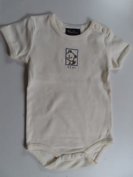 Plum plum - 3 Pack - Rompertje - ecru beertje - 1 jaar 80