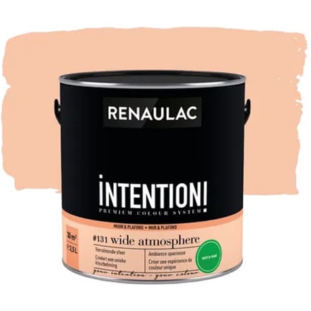 Renaulac Intention Muurverf - Extra Mat - Wide Atmosphe - 2,5l