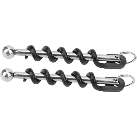 2 Stuks Zwart Draagbaar Roestvrij Staal Wijn Bier Flesopener Kurkentrekker Keukenaccessoires black
