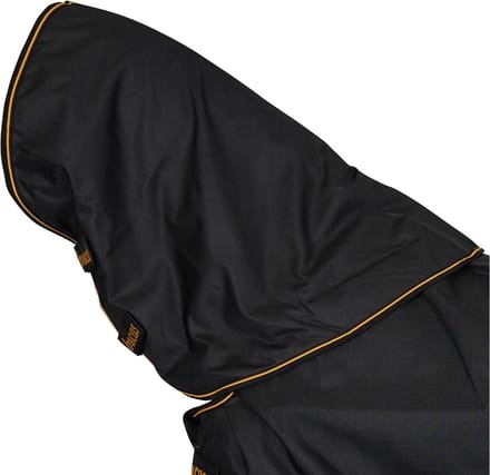 Bucas Halsstuk Bucas Irish Turnout Combi 300gr Zwart-goud - L
