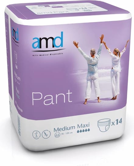 AMD Pant Maxi Medium - 1 pak van 14 stuks