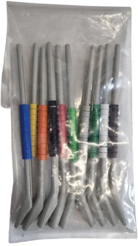 Plastic ring 4 mm (parkieten) - assorti 10 kleuren - Vogelringen - Benodigdheden