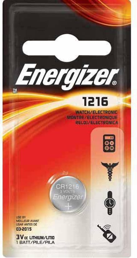 Energizer CR1216 3 Volt