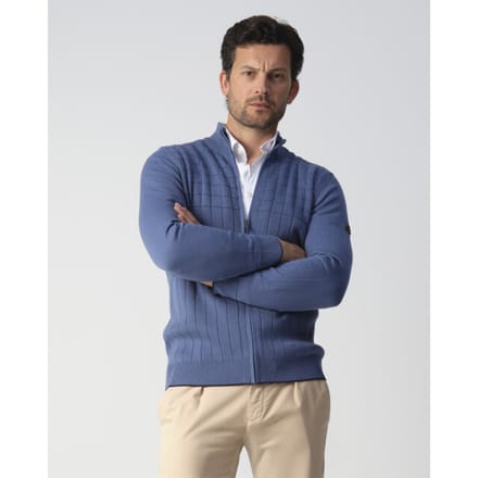 Campbell Vest Heren Donkerblauw