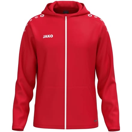 Jako One Jas Met Kap Heren - Rood | Maat: M