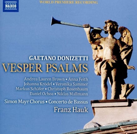 Simon Mayr Chorus, Concerto de Bassus, Franz Hauk - Vesper Psalms (CD)