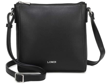 L.CREDI Schoudertas Polly Crossbody Bag Black Zwart