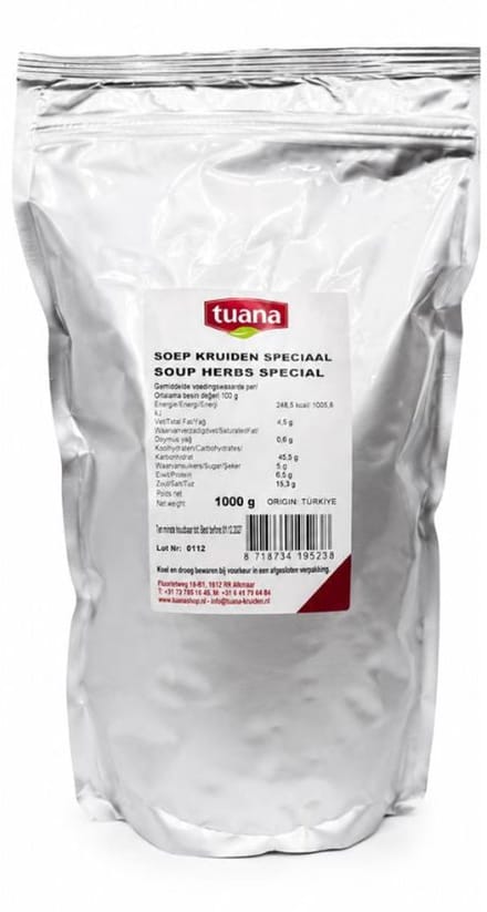 Tuana Kruiden - Soep Kruiden Speciaal - Tuanashop - KZZ041