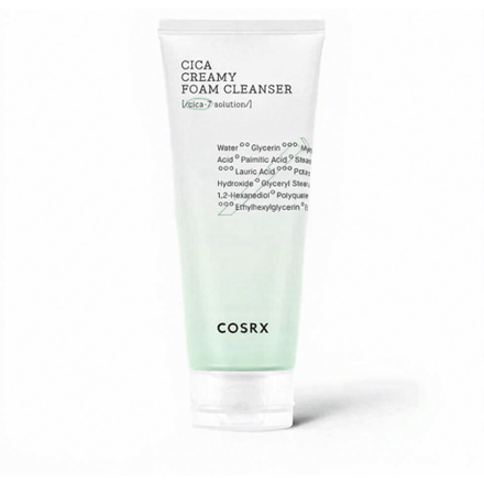 COSRX Cica Creamy Foam Cleanser 150ml AUTHENTIEKE WINKEL white