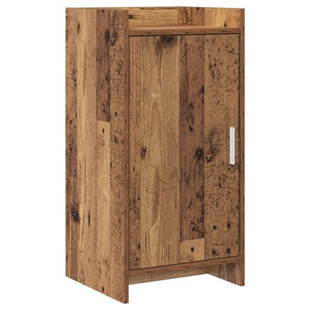 vidaXL - Dressoir - Oud - hout - 40 - x - 36 - x - 80 - cm - Bewerkt - hout