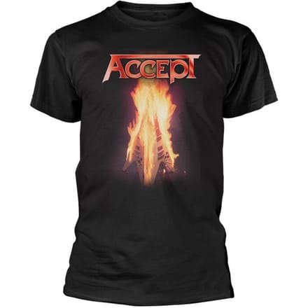 Accept T-shirt - Flying V - S tot 3XL - voor Mannen - zwart