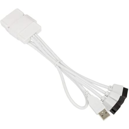 Lian Li Lian Li PW-U2TPAW USB Hub - weiß USB-adapter Meerdere kleuren