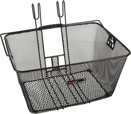 Voorwielmand - Ergonomische handgreep - Zwart - 40 x 31 x 22 cm