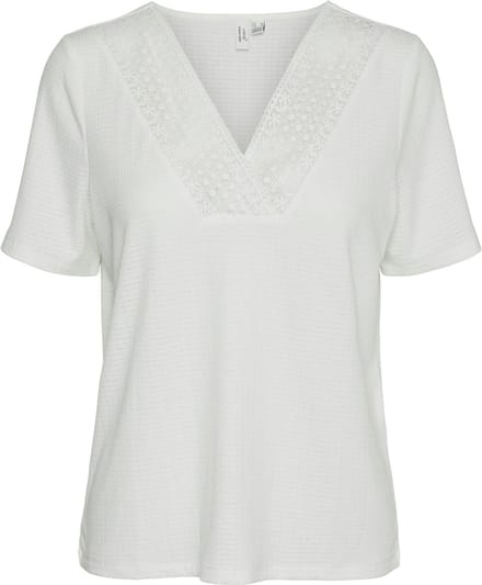 VERO MODA - VMKERSEY S/S T-SHIRT JRS BTQ - Dames - T-shirts