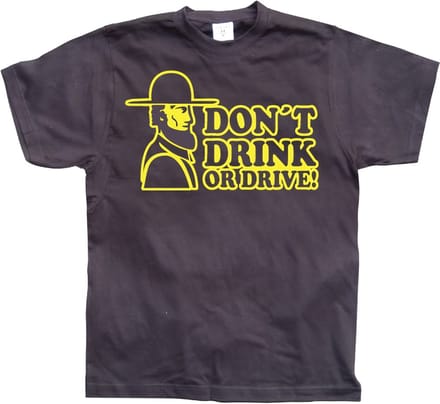 Hybris D „on T Drink Or Drive“-T-shirt SH-1-10769-LFH2-4