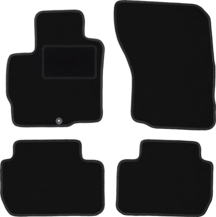 Zwarte veloursmatten voor: Mitsubishi Outlander III SUV (2012-)