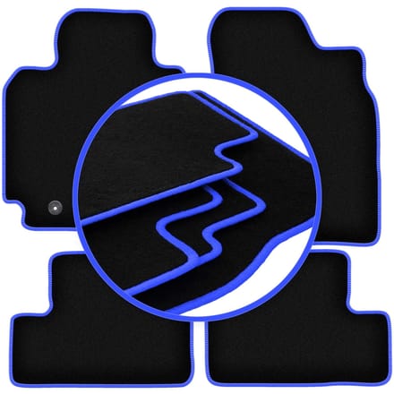 CARLUX-BLUE automatten voor: Toyota RAV4 II SUV 5-deurs (2000-2003)