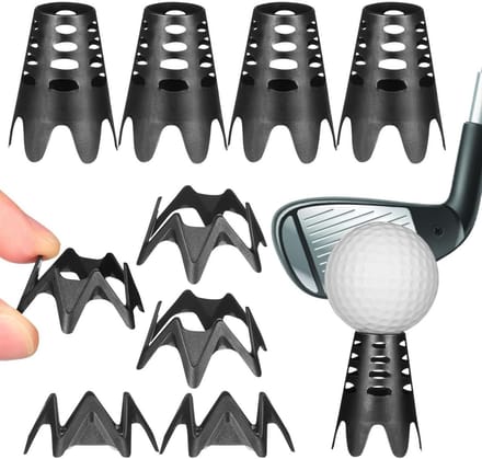 10 Stuks Golfbal Houder voor Golf Simulator en Training - Professionele Golf Accessoires, Balstandaard en Golf Tees