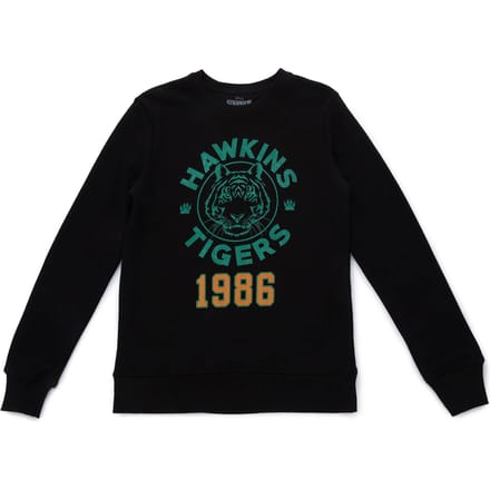 Stranger Things Hawkins Tigers 1986 Sweater - Zwart - S