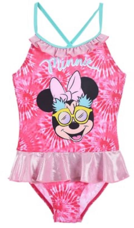 Disney Minnie Mouse badpak - Roze - Maat 98