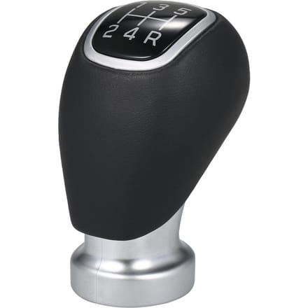 Pommeau de levier de vitesse, pommeau de levier de vitesse à 5 vitesses de remplacement pour Kia Rio 5 2012-2015 noir