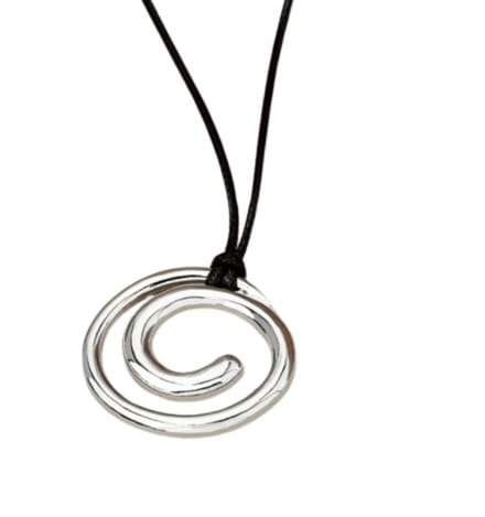 Ketting- Kolk- zilverkleur- verstelbaar- Charme Bijoux