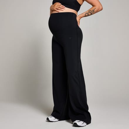 MP Dames Zwangerschaps Wide Leg Legging - Zwart - S