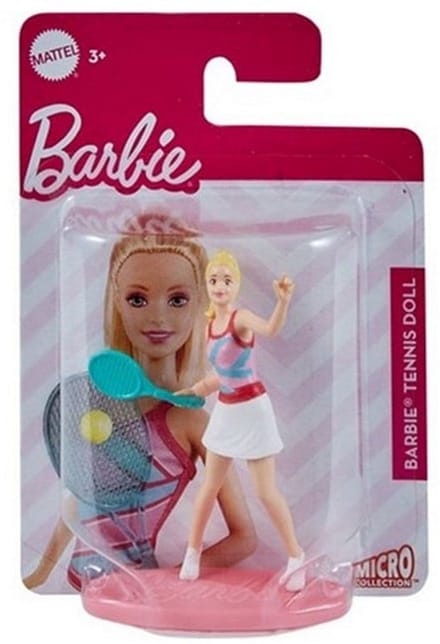 Mattel Barbie Tennis Mini-figuren Sport 8x11,5cm